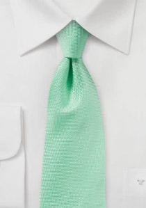 Cravate vert turquoise texturée