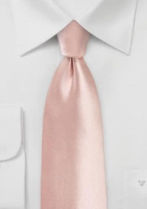 Cravate rose avec élastique